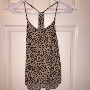 Forever21 Cheetah print tank